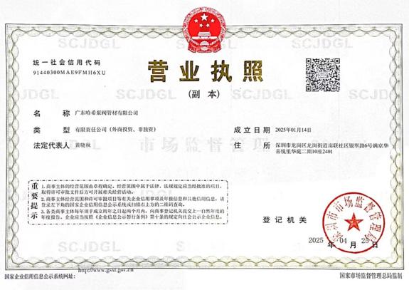 探秘广东哈希泵阀管材有限公司：创新驱动，管道未来